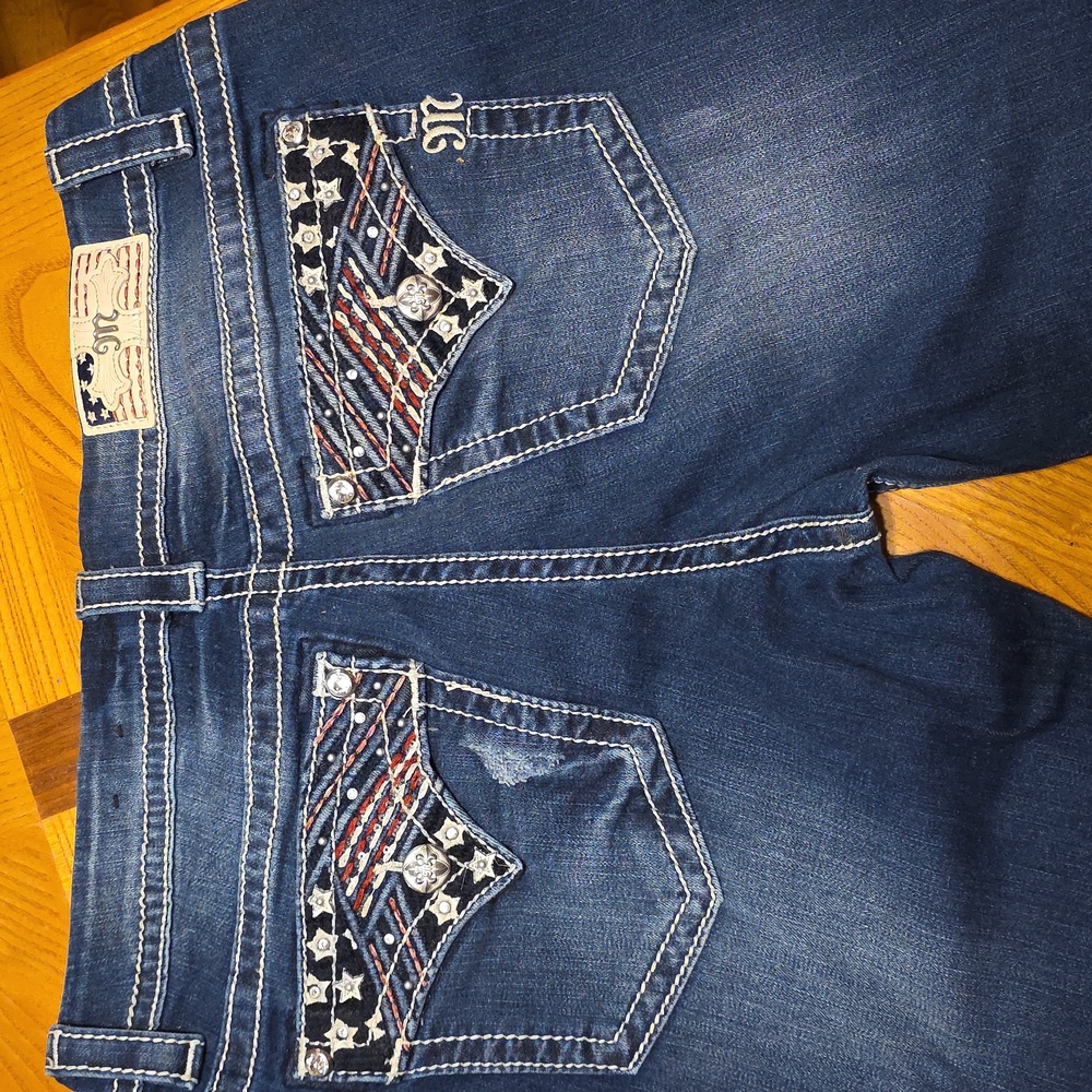 Miss Me Women's Blue Jeans/like NEW